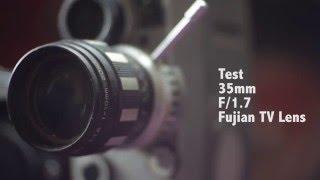 Test 35mm f/1.7  Fujian TV Lens on GH3