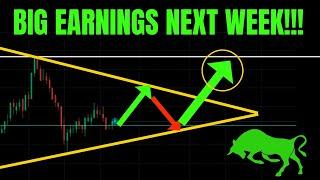  BIG EARNINGS NEXT WEEK!! TSLA, SPY, GOOG, QQQ, AAPL, NVDA, COIN, BTC, META, & AMZN PREDICTIONS! 