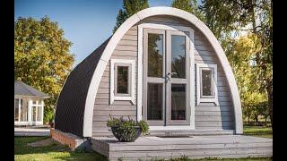 Camping Pod 3.2 x 5.9 m | Insulated modern garden pod | Glamping pod | Luxury Pod