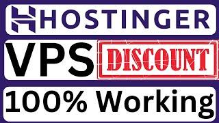 Hostinger VPS Discount 100% Working on All Plans - Easy to Follow