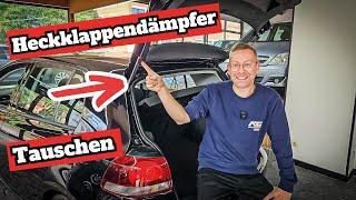 Changing The VW Golf 6 Tailgate Damper [Tutorial]