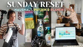 SUNDAY RESET ROUTINE -  Putzen, Planen & Haushalt ‍