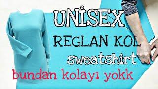 UNİSEX REGLAN KOLLU SWEATSHİRT...unisex reglan sleeve sweatshirts..#zetinaextra40 #raglankol