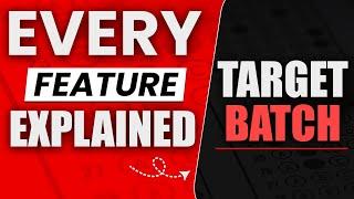Everything EXPLAINED about Target Batch for NEET 2025 & NEET 2026 aspirants!!!