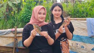 SERU BANGET...‼️BERBURU IKAN BARENG NENG SARI DAN NENG FITRI PERAWAN DESA CANTIK ALAMI