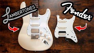 Fender Noiseless VS. Lambertones Triple Shot Pickups: Modern vs. Vintage!