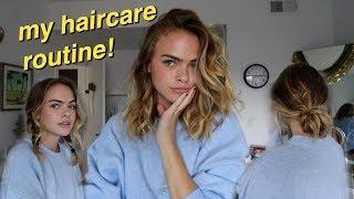 My Haircare Routine, How I Get Natural, Bouncy Curls + Hairstyles! | Summer Mckeen