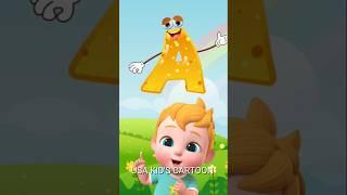 ABC A For  kids Toddler Learning Videos USA KID'S CARTOON #abcd  #kids #fun Shortfeed