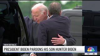 President Biden pardons his son Hunter Biden