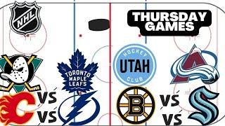 NHL Predictions Today! 12/12/24 FREE PICKS and Betting Tips