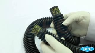 Corrugated Breathing Tubes - Black Rubber | Manufacturer India