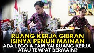 RUANG KERJA GIBRAN ISINYA PENUH MAINAN, ADA LEGO & TAMIYA! RUANG KERJA, ATAU TEMPAT BERMAIN?