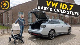 Volkswagen ID.7 Baby & Child Stuff Test | Is the station wagon better?