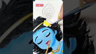 Radhe Radhe Krishna ji ki drawing  #drawing #art #painting #artwork #easydrawing