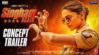 Singham Again- Official Trailer |Ranveer Singh| Deepika| Ajay D| Arjun K |Rohit Shetty |Concept