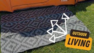 Best Outdoor Tent & RV Mat: SAND MINE Reversible Mat: