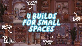 4 COZY BUILDS for small rooms in Palia| Palia Build & Decorate | Palia Gameplay | Decorate Tips