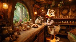 Ducks and Coffee Shop Cafe Jazz - Background Music Playlist to Work, Study, Relax, or Focus