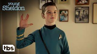 Sheldon Wants to be Mr. Spock at Billy's Birthday Party (Clip) | Young Sheldon | TBS