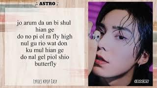 ASTRO .- BUTTERFLY EFFECT ( Easy Lyrics)