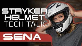 Sena Stryker Mesh & Bluetooth Intercom Helmet & SOUND BY Harman Kardon | Tech Talk