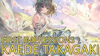 【Granblue Fantasy】First Impressions on Kaede Takagaki