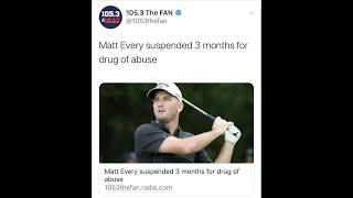 Matt Every suspended by the PGA for marijuana use