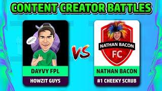 FPL GW5 CONTENT CREATOR BATTLES - Dayvy FPL vs Nathan Bacon | Fantasy Premier League 2022/23