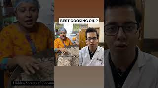 Best Cooking Oil in India ? | Dt.Bhawesh | #diettubeindia #dietitian #coconutoil #oliveoil #shorts