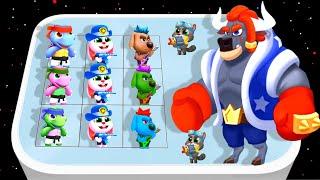 BRAWL STARS: THE RISE OF NINJA TURTLES _ Merge Master Fusion Fight, 2025 Level Up Gameplay