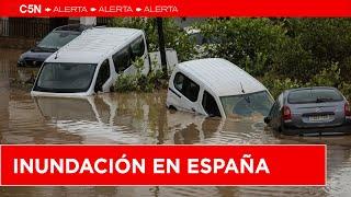 INUNDACIONES en VALENCIA: DESTROZOS, DESAPARECIDOS y 51 MUERTOS