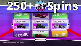 Forza Horizon 5 - 250+ SUPER WHEELSPIN OPENING!