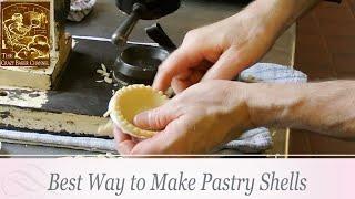 Lining Short Pastry Shells | See how I do it in the Bakery