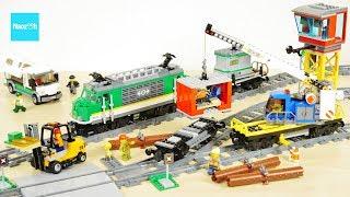 レゴ シティ 貨物列車 60198 セット説明 11:08～ ／ LEGO City Cargo Train