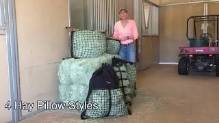 Hay Pillow® Slow Feeders for Horses - Made in the USA