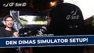 Masang Racing Simulator di tempat Den Dimas! Behind the scene @buburayamracer (Behind the scene )