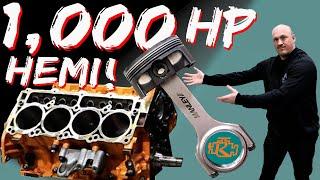 Building a 1000HP Capable Hemi Engine for the Twin Charged Magnum!