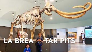 La Brea Tar Pits Museum in Los Angeles with Kids - What to See Inside & Outside