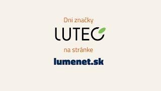 Dni značky Lutec na stránke lumenet.sk