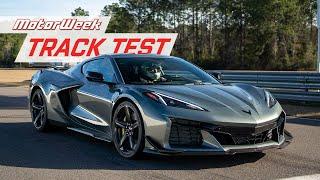 The 2024 Chevrolet Corvette Z06 Brings Supercar Performance to the Street | MotorWeek Track Test