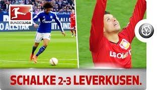 Schalke vs. Leverkusen - Chicharito Decides 5-Goal Thriller