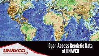 Open Access Geodetic Data at UNAVCO