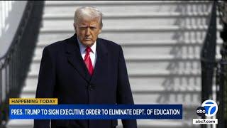 Trump to sign executive order to eliminate Dept. of Education: Sources