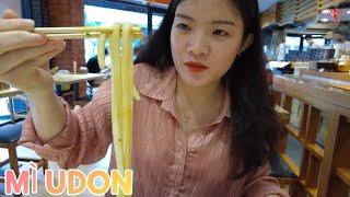 Sợi mì khủng UDON Nhật Bản tại nhà hàng Marukame