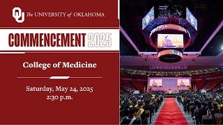 College of Medicine-Commencement Ceremony 13 | University of Oklahoma Spring 2025