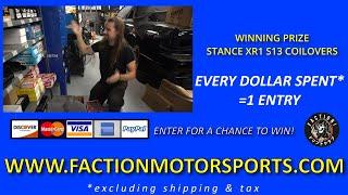 How to WIN STANCE XR1 Coilovers! August RAFFLE!