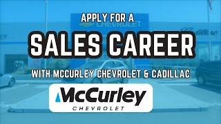 Sales Careers at McCurley Chevrolet Cadillac