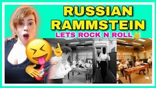 RUSSIAN RAMMSTEIN- DU RIECHST SO GUT | RUSSIA REACTION️ | BOSSBABE CAFE REACTS