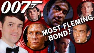 Which Bond Actor is Closest to the Books? | Ranking James Bond Actors | Most Fleming 007