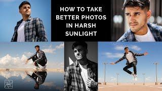 How to take BETTER photos in harsh sunlight [Get CREATIVE outside]